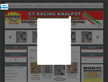 Tablet Screenshot of gtracingknalpot.com